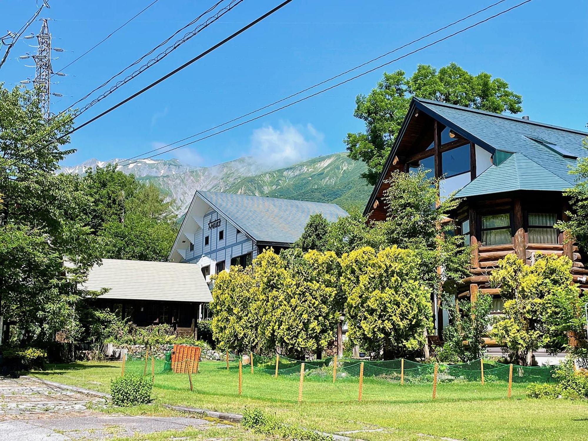 Hakuba Pension & Log Hotel Meteor Exterior foto