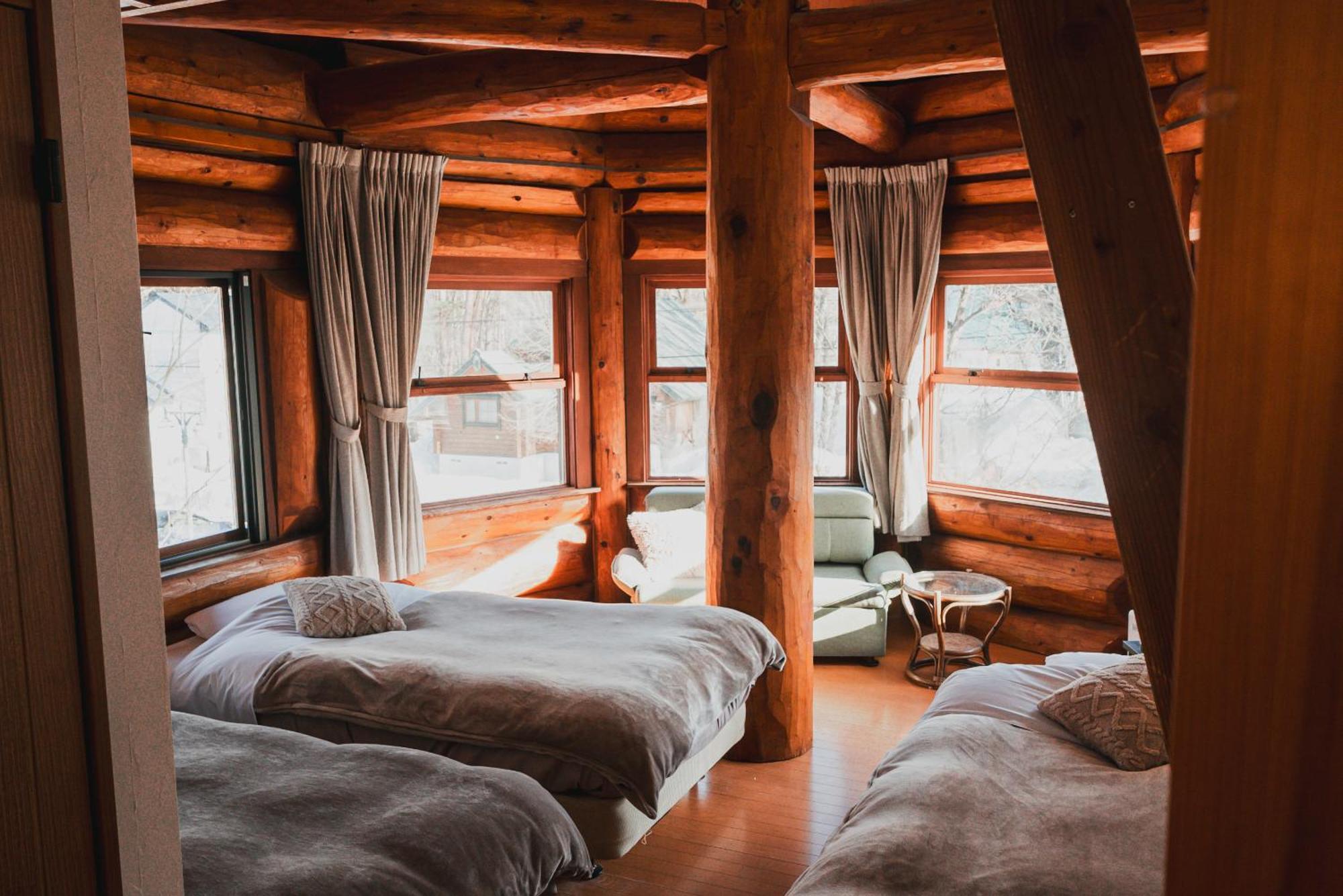 Hakuba Pension & Log Hotel Meteor Exterior foto